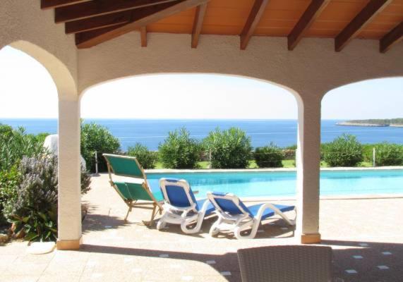 Villa Helios Villa En Cala Pi Con Vistas Despejadas Exterior foto
